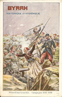 CPA Militaria BYRRH - Prise D'une Tranchée - 1917 - Advertising