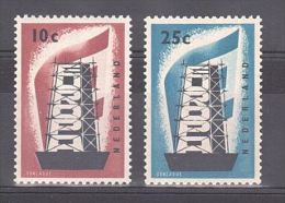 PAYS BAS - 1956 - N° 659/60 - Neufs ** - Europa - 1956