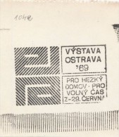 J2458 - Czechoslovakia (1945-79) Control Imprint Stamp Machine (R!): Ostrava Exhibition ´69; For A Nice Home - Leisure - Proeven & Herdrukken