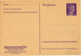 Drittes Reich 1943/44 Ganzsache Mi P 312/04 [220615KI] - Cartes Postales