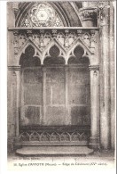 Avioth (Montmédy-Meuse)+/-1910-Eglise-Siège Du Célébrant (XVe Siècle) - Avioth