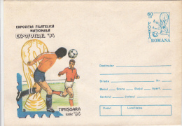 22185- USA´94 SOCCER WORLD CUP, COVER STATIONERY, 1994, ROMANIA - 1994 – États-Unis