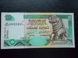 SRI LANKA -10 RUPEES- 2006- UNC - Sri Lanka