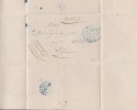 SUISSE Lettre De MENZNAU Via WILLISAU Vers LUZERN Datée 1854 Superbe - ...-1845 Préphilatélie