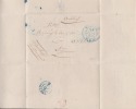 SUISSE Lettre De MENZNAU Via WILLISAU Vers LUZERN Datée 1854 Superbe - ...-1845 Prephilately