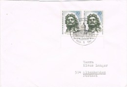 13427. Carta BERLIN (Alemania Berlin) 1967. Stamps Schloter - Briefe U. Dokumente