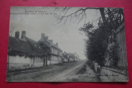 Cp  Environs De Lassigny  Orvilliers Sorella Rue Du Bas - Lassigny