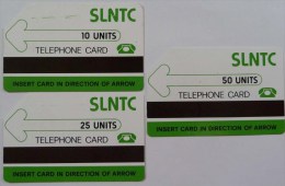 SIERRA LEONE - SLNTC - T1 - Set Of 3 - Used - RRR - Sierra Leona