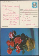 1990-EP-1 CUBA 1990. Ed.147c. MOTHER DAY SPECIAL DELIVERY. ENTERO POSTAL. POSTAL STATIONERY. ROSAS. ROSES. FLOWERS. FLOR - Briefe U. Dokumente