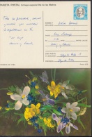 1990-EP-17 CUBA 1990. Ed.147i. MOTHER DAY SPECIAL DELIVERY. ENTERO POSTAL. POSTAL STATIONERY. FLOWERS. FLORES. USED. - Storia Postale