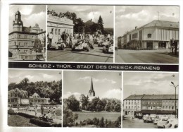 CPSM SCHLEIZ (Allemagne-Thuringe) - 6 Vues - Schleiz