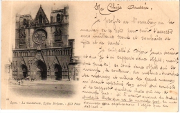 Cpa - 69 - Lyon En 1900 - Cathédrale (Eglise Saint-Jean) (recto-verso) - Lyon 9