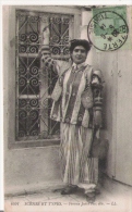 TUNISIE 6091 SCENES ET TYPES FEMME JUIVE CHEZ ELLE 1914 - Judaisme