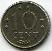 Antilles Neérlandaises Netherlands Antilles 10 Cents 1974 KM 10 - Antille Olandesi