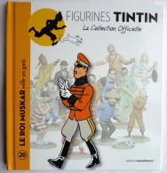 Livre FIGURINES TINTIN - Moulinsart TF1 - N°20  - LE ROI MUSKAR ENFILE SES GANTS - Tintin