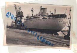 CARTE POSTALE MODERNE NOIR ET BLANC PETIT FORMAT BATEAU PETROTANKERS 1950 ACF DUNKERQUE - Tankers