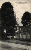 5 CP Mol  Kapel V Ezaert    De Markt         Mol Gompel  Kerk          Marktdag  1902           Standbeeld - Mol