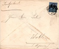 GRANDE-BRETAGNE. N°95 Sur Lettre De 1895 Au Départ De Londres à Destination Du Canton D´Argovie En Suisse. - Brieven En Documenten