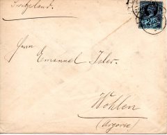 GRANDE-BRETAGNE. N°95 Sur Lettre De 1895 Au Départ De Londres à Destination Du Canton D´Argovie En Suisse. - Lettres & Documents