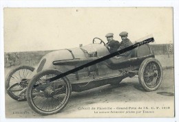 CPA - Circuit De Picardie - Grand Prix De L´A.C.F.1913 - La Voiture Schneider Pilotée Par Thomas-Voiture De Course - Picardie