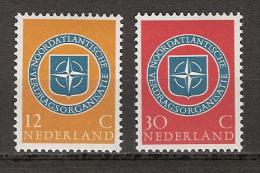 NVPH Netherlands Nederland Pays Bas Niederlande Holanda 720-721 MNH; NAVO NATO 1959 - OTAN