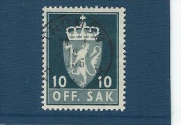 Norgeskatalogen T 76  Postmark:  Tromsø    T-6 - Dienstzegels