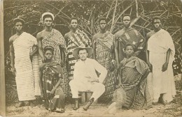 Mon Grand Père De Montgomery  Avec Ses Negres - Carte Photo - Non Classés