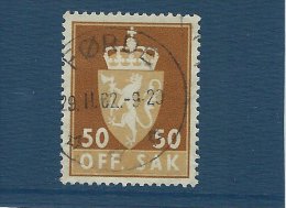 Norgeskatalogen T 86  Postmark:  Førde  T-17 - Dienstzegels