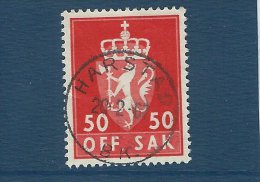 Norgeskatalogen T 87  Postmark:  Harstad  T-18 - Dienstzegels