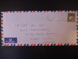 Hong Kong Lettre Pour Toulon - Cartas & Documentos