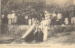 1909 Brazzaville " Arrivée De Porteurs En Ville " - Brazzaville