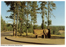 (999) USA - Yellowstone National Park Entrance - Yellowstone