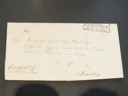 (3188) Stampless Cover From Berlin To Arnsberg - Vorphilatelie