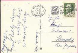 Visit Makarska Riviera, Makarska, 1970., Yugoslavia, Postcard (ozeha, 10014) - Other & Unclassified