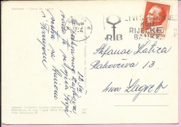 Save With Rijeka Bank, Rijeka, 1972., Yugoslavia, Postcard (PT 376) - Otros & Sin Clasificación