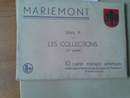 Mariemont Serie III Les Collections 10 Cartes Postales Artistiques - Morlanwelz