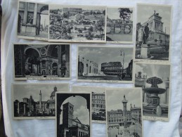 11 Postcard Roma Sights  A12 - Autres Monuments, édifices