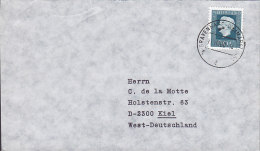 Netherlands 's-GRAVENHAGE - WEIMARSTRAAT 1980 Cover Brief KIEL Germany Regina Juliana Stamp - Briefe U. Dokumente