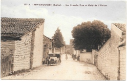 Juvancourt NA1: La Grande Rue Et Café De L'Union - Andere Gemeenten