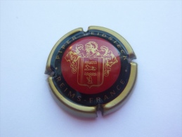 Capsule Plaque Muselet Champagne Pipper Heidsieck Reims - Piper Heidsieck