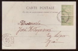 FRENCH LEVANT-TURKEY 1902 POSTCARD - Briefe U. Dokumente