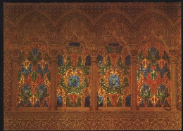 Rabat-le Mausolee Mahomed V-vitraux Interieurs De La Mosquee-interior Of The Mosque-unused,perfect Shape - Islam