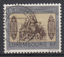 LUXEMBURG- Michel - 1981 - Nr 1034 - Gest/Obl/Us - Usati