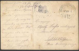 AUSTRIA - HUNGARY - BUKOVINA - K.u.K. TABORI POSTA  642 - 1917 - DAR - WW1