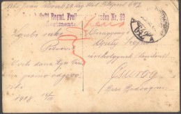 AUSTRIA - HUNGARY - UKRAINE - K.u.K. TABORI POSTA  642 - 1918 - DAR - WW1