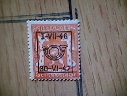 OBP PRE553-554-555-557 - Typo Precancels 1936-51 (Small Seal Of The State)