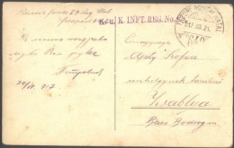 AUSTRIA - HUNGARY - MOLDOVA - K.u.K. TABORI POSTA  642 - 1917 - DAR - WW1