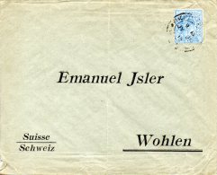 GRANDE-BRETAGNE. N°110 Sur Enveloppe Ayant Circulé En 1913 à Destination De La Suisse. - Cartas & Documentos