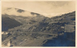 CPA ALGERIE Carte-Photo De TAKERBOUST Camions Sur Une Piste - Ouargla