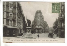 CPA PARIS 13° ARRONDISSEMENT - Statue De Jeanne D'Arc Et Rue Jeanne D'Arc Prolongée - Distretto: 13